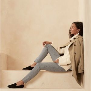 Banana republic skinny Sloan pant in plaid
